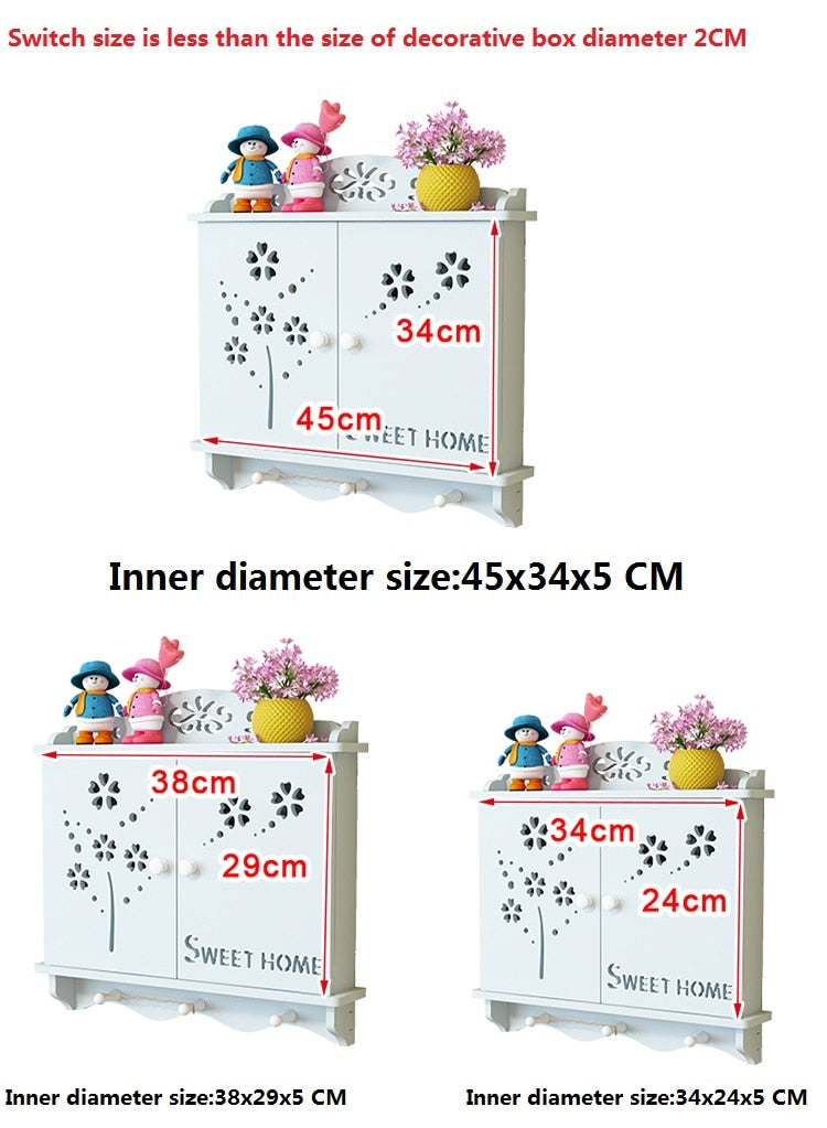 Decorative Power Box Hider Storage Box - Image 13