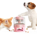 Interactive Pet Press Feeder Toy