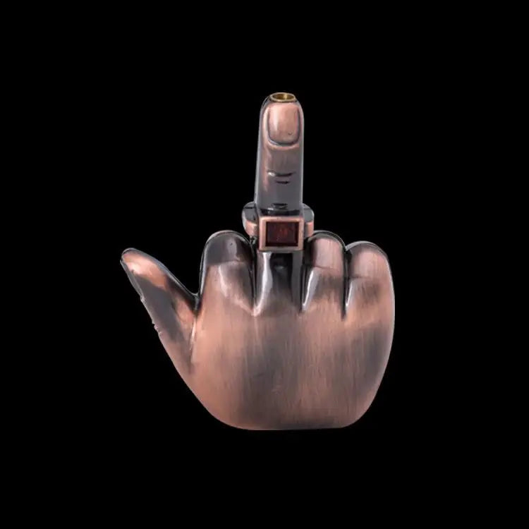 Metal Middle Finger Jet Lighter - Image 2