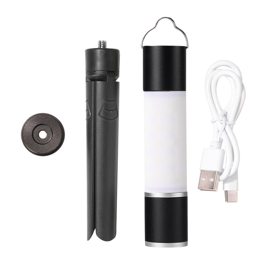 Rechargeable Hanging Zoomable Camping Flashlight - Image 3
