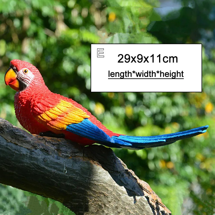 Tropical Vibe Parrot Tree Decor - Image 12