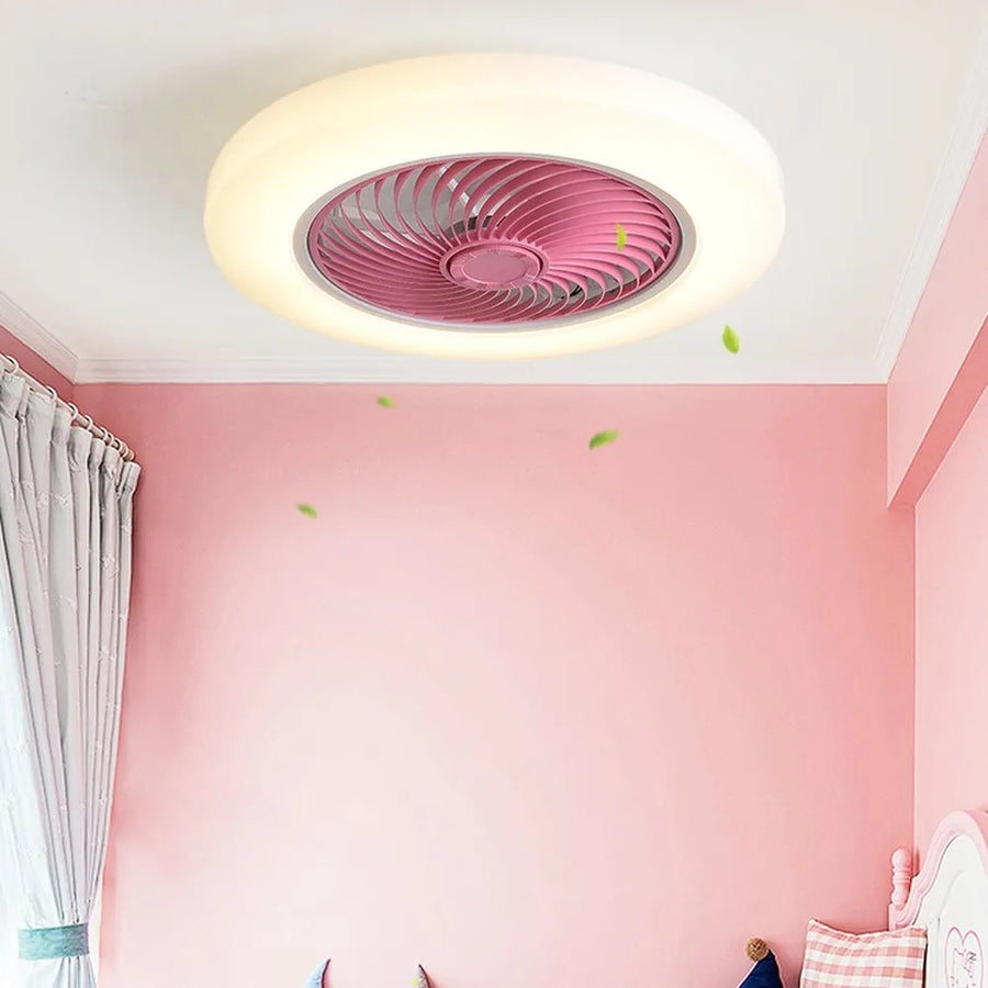 Silent Air Fan RC Invisible Blades Smart Ceiling Lamp - Image 8