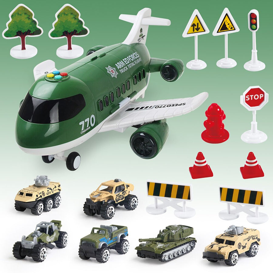 Kids Airplane Flying Wonders Music Toy Set - Image 5