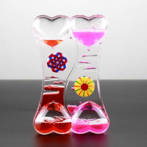 Double Floating Hearts Hourglass - Image 0