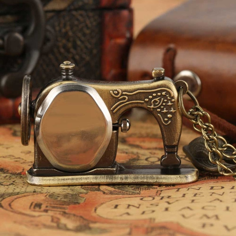 Antique Classic Sewing Machine Watch - Image 2