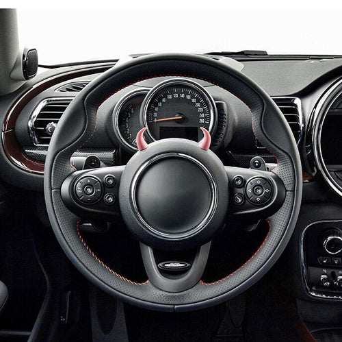 3D Devil Horns Car Dashboard Accessory - Image 0