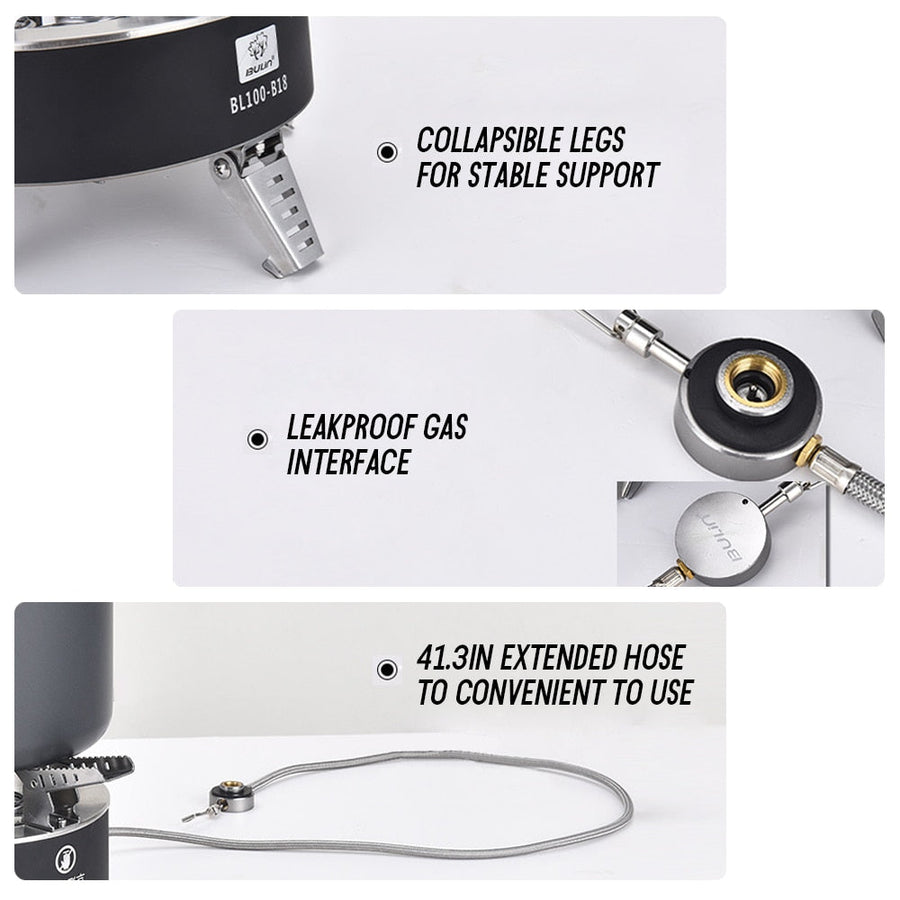 High Energy Outdoor Camping Mini Gas Stove - Image 6
