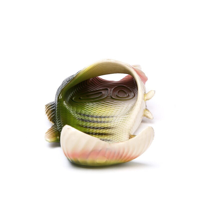 Realistic Unisex Fish Slippers - Image 3
