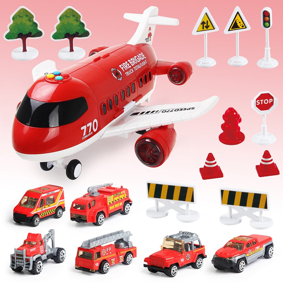Kids Airplane Flying Wonders Music Toy Set - Image 2