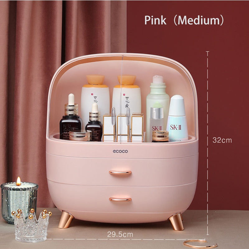 Large Capacity Elegant MakeUp Drawer Organizer Storage Box - Image 6