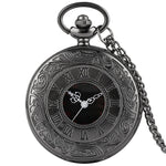 Digital Stainless Steel Pocket Watch Gift Set