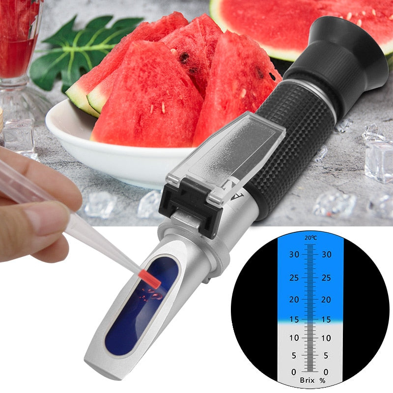 Mini Refractometer Fruit Sugar Tester · Mavigadget