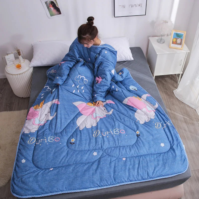 Lazy Time Wearable Sleeping Blanket - Image 7