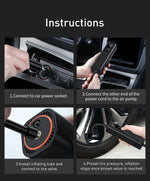 Air Blast Digital Portable Tire Inflator