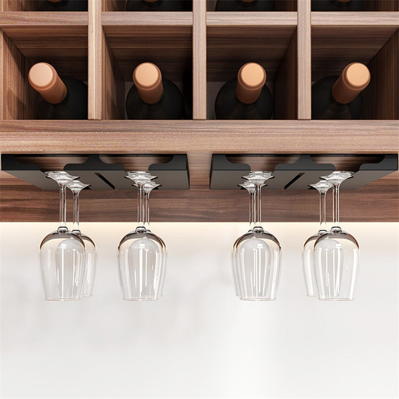 Under Cabinet Glass Organizer Rack - Image 12