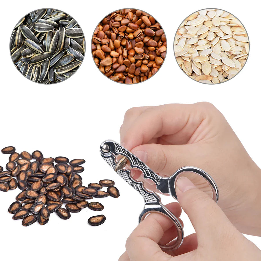 Stainless Nut Seed Cracker Scissors - Image 1