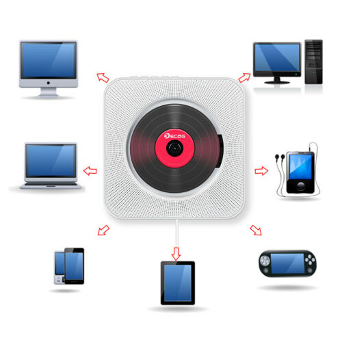 Sound Wave CD Player Bluetooth Speaker - Image 9