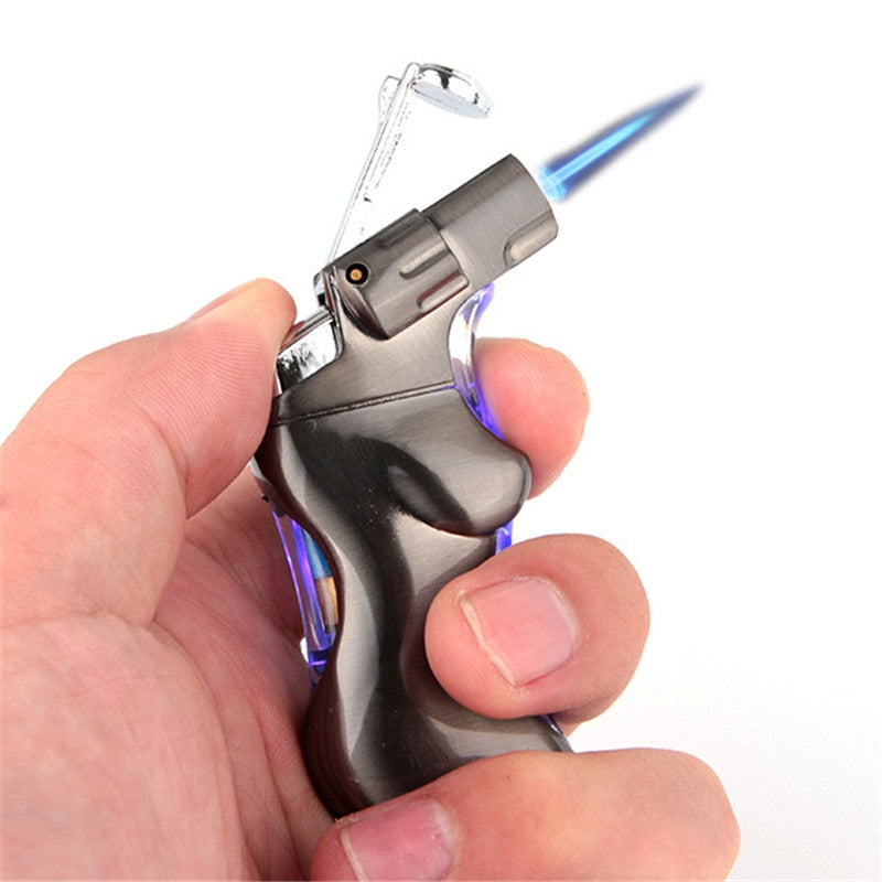 Volcano Body Shape Torch Windproof Lighter