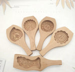 3D Wooden Baking Decorative Molds