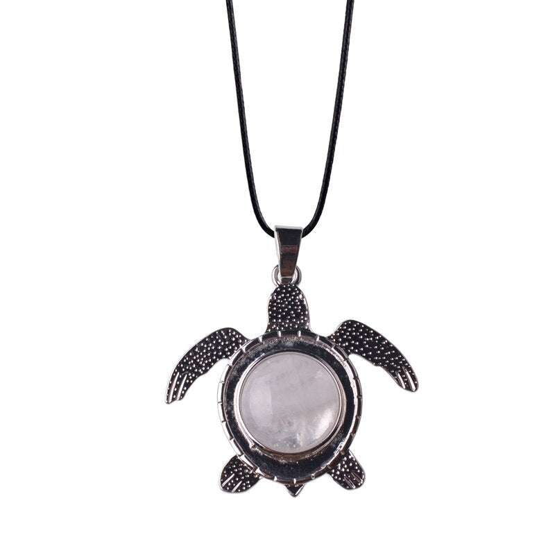 Sea Turtle Natural Stone Necklace - Image 20