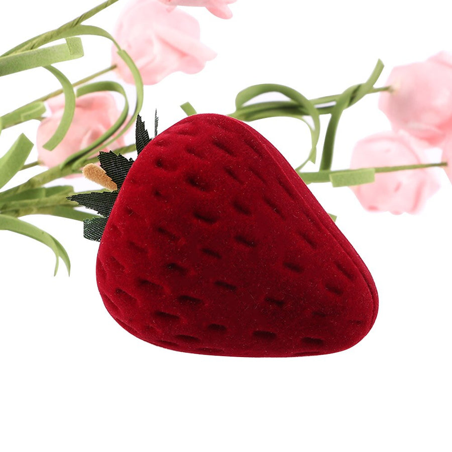 Strawberry Inspired Ring Storage Box - Image 3