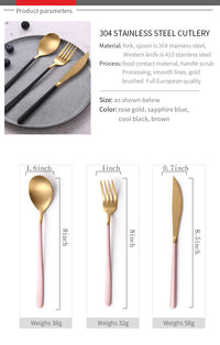 Stainless Steel Elegant Table Tableware - Image 4