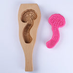 3D Wooden Baking Decorative Molds