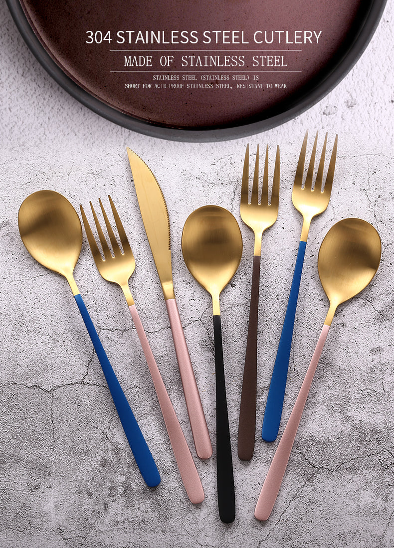 Stainless Steel Elegant Table Tableware - Image 5