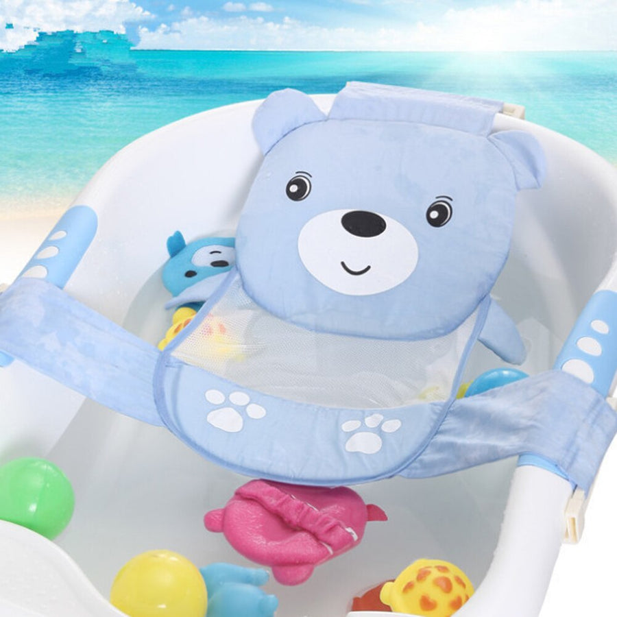 Cartoon Newborn Baby Bathing Net - Image 0