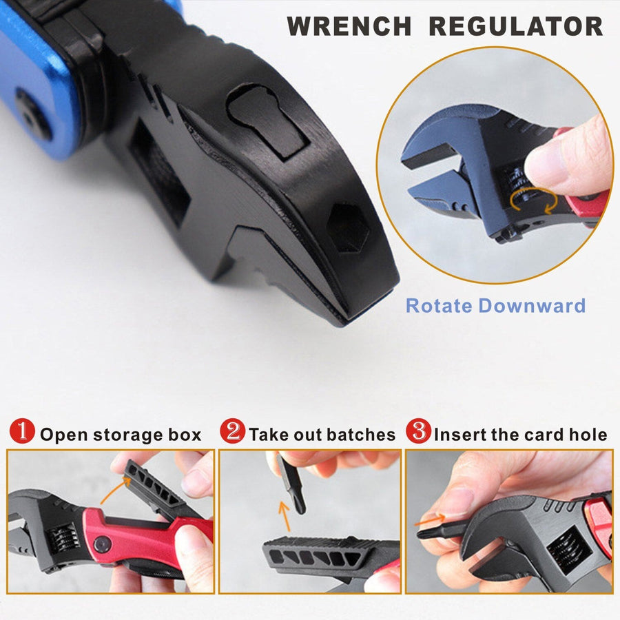 All-in-One Outdoor Helper Multifunctional Pocket Wrench - Image 2
