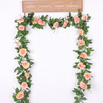 Artificial Rose Hanging Wall Decoration