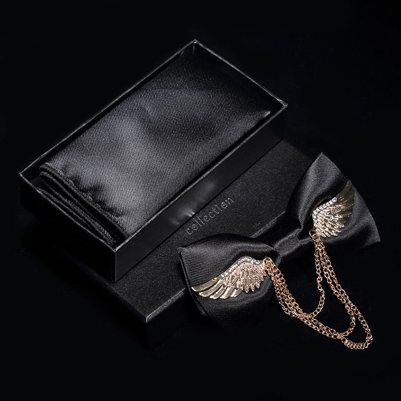Gentlemen's Metal Bow Tie Gift Set - Image 7
