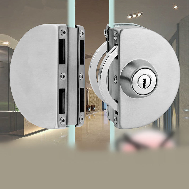 Sliding Door Stainless Steel Safety Glass Door Lock - Image 0