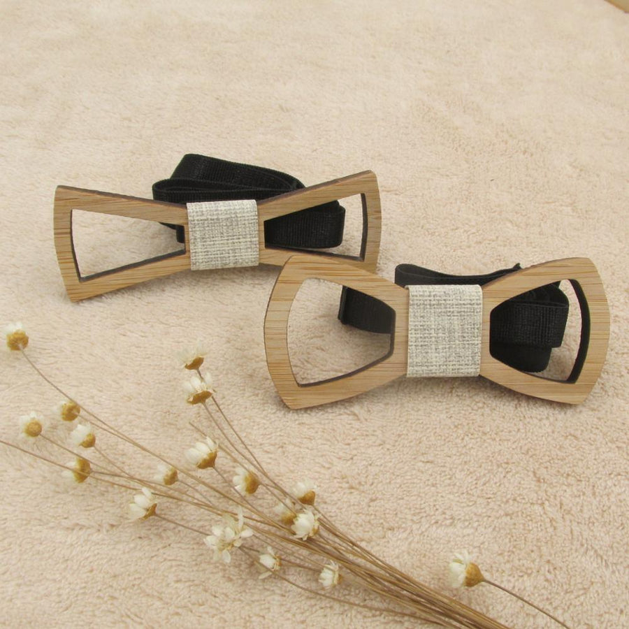 Wooden Bow Tie Made Of Anchor Glasses - Image 9