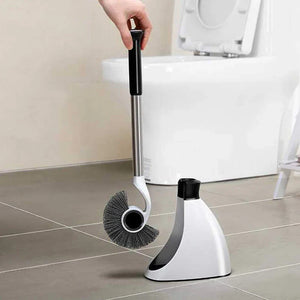 Magnetic Holder Toilet Deep Cleaning Brush Set - Image 0