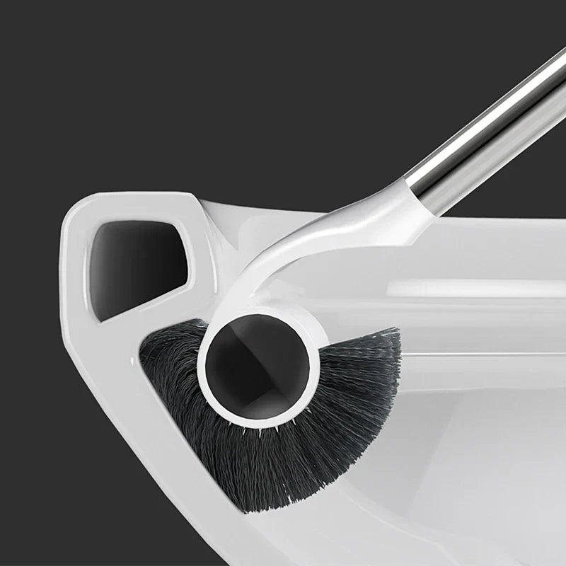 Magnetic Holder Toilet Deep Cleaning Brush Set - Image 2