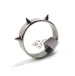 Gothic Style Armor Stainless Steel Self-Defense Ring