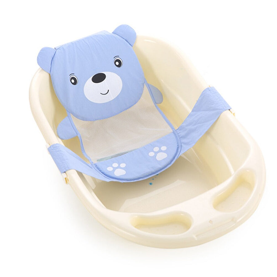 Cartoon Newborn Baby Bathing Net - Image 1