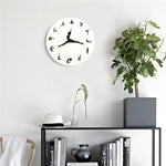 Yoga Time Decorative Wall Clock