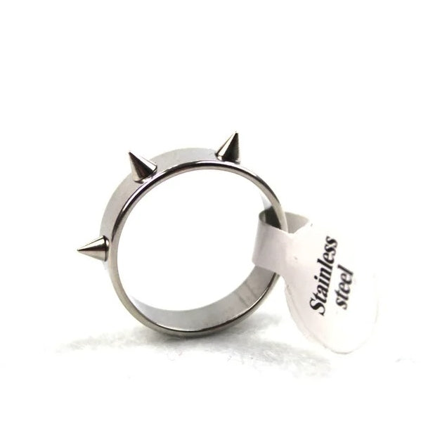 Gothic Style Armor Stainless Steel Self-Defense Ring - Image 3