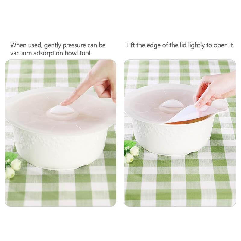 Silicone Stretch Bowl Lid Set - Image 2