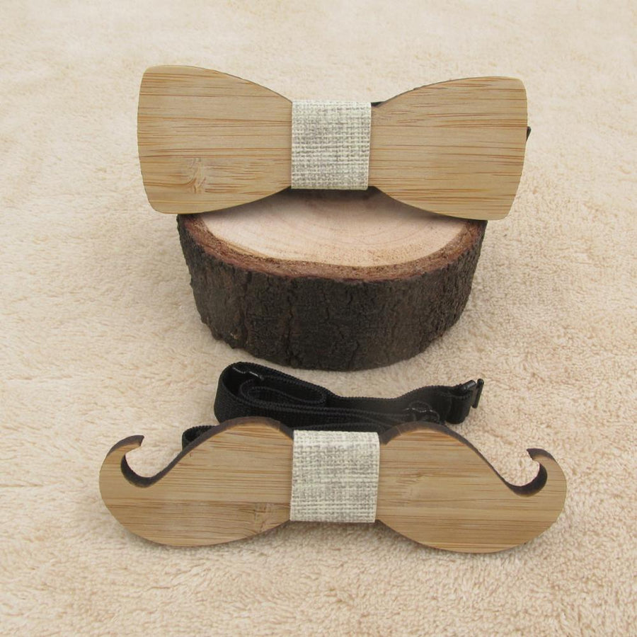 Wooden Bow Tie Made Of Anchor Glasses - Image 8