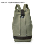 Nomad Friendly Canvas Bucket Bag Backpack