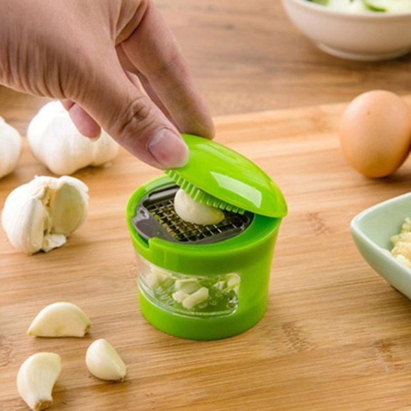 Mini Hand Press Garlic Slicer - Image 0