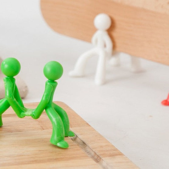 Mini Human Figurine Board Bracket - Image 3