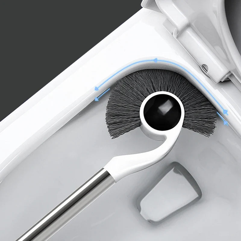 Magnetic Holder Toilet Deep Cleaning Brush Set - Image 3