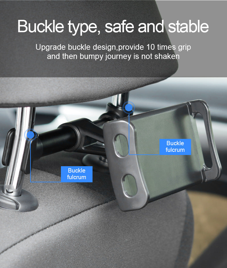 Adjustable Car Back Seat Long Phone Holder - Image 2