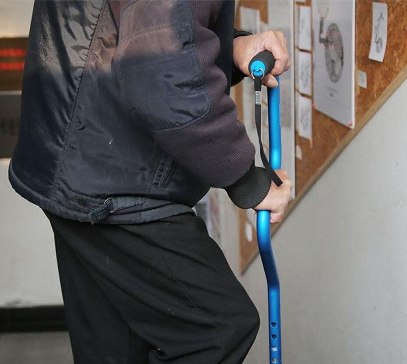 Strong Stepper Adjustable Elderly Walker Cane - Image 4