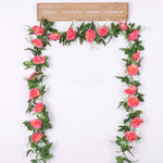 Artificial Rose Hanging Wall Decoration