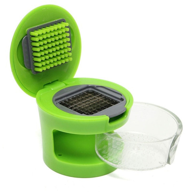Mini Hand Press Garlic Slicer - Image 1